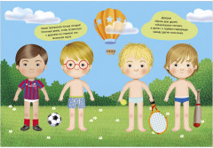 Наряди куколку. Веселые друзья - Фото 13