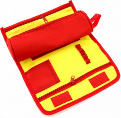 Пенал-косметичка с тубусом «Маки» - Фото 1