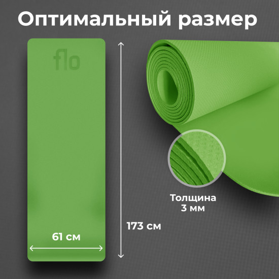 Коврик для йоги и фитнеса