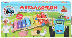 Металлофон «Синий трактор» - Фото 1