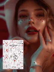 Набор наклеек-татуировок «Любовь» - Фото 1