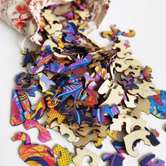 Пазл «Лев Wooden 002» - Фото 5