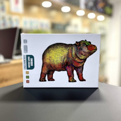 Пазл «Добрейший бегемот Wooden Puzzle 016» - Фото 3