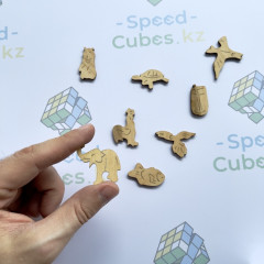 Пазл «Лис Wooden Puzzle 014» - Фото 2