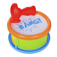 Игрушка-сортер развивающая «Бей в барабан» - Фото 2