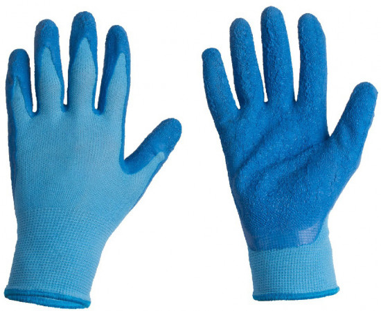 Перчатки с каучуковым покрытием