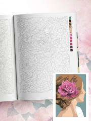 Прекрасные цветы. Раскраска по номерам - Фото 10