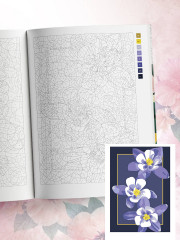 Прекрасные цветы. Раскраска по номерам - Фото 11