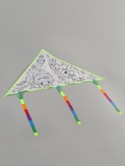 Змей воздушный-раскраска «Кролик и друзья» - Фото 2