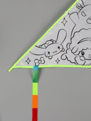 Змей воздушный-раскраска «Кролик и друзья» - Фото 3