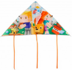 Змей воздушный «Пиксельный мир» - Фото 1