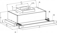 Вытяжка Hermes 600 INOX - Фото 3