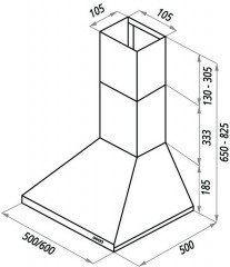 Вытяжка Aire 50 - Фото 1