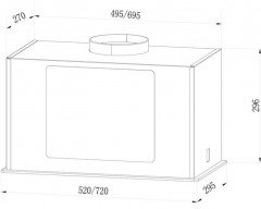 Вытяжка GS BLOC GS 900 - Фото 1