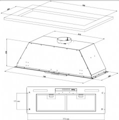 Вытяжка KHI 9931 N - Фото 1