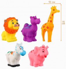 Набор игрушек для купания «Животные» - Фото 1