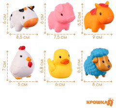 Набор игрушек для купания «Моя ферма» - Фото 3