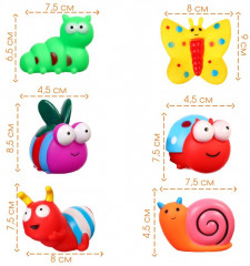 Набор игрушек для купания «Букашечки» - Фото 2