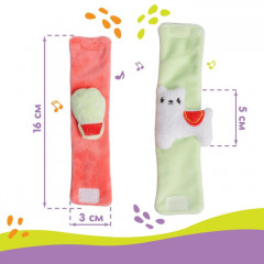 Набор погремушек-браслетов «Лама» - Фото 3