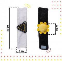 Набор погремушек-браслетов «Солнышко» - Фото 3