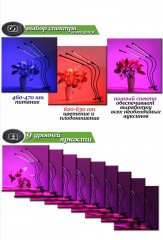 Фитолампа для растений с прищепкой светодиодная - Фото 7
