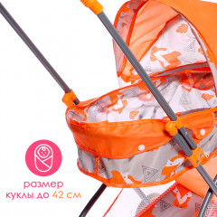 Коляска для кукол универсальная «Лисички» - Фото 4