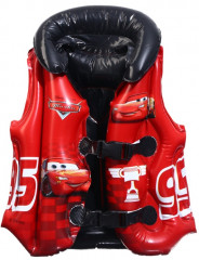 Жилет для плавания надувной «Тачки» - Фото 1