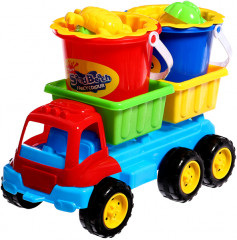 Набор для игры в песке «Грузовик» - Фото 3
