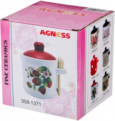 Сахарница с ложкой «Горошек» - Фото 1