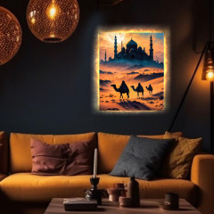 Картина по номерам с подсветкой «Арабская ночь» - Фото 1
