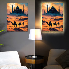 Картина по номерам с подсветкой «Арабская ночь» - Фото 2