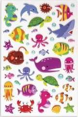 Набор наклеек многоразовых - Фото 1