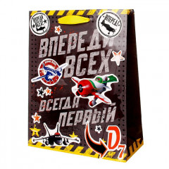 Пакет ламинат вертикальный с наклейками «Победа за нами» - Фото 4