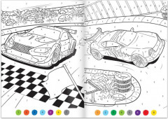 Раскраска по номерам «Гонка чемпионов» - Фото 2