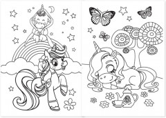 Раскраска для девочек «Мир пони» - Фото 2
