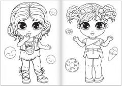 Раскраска для девочек «Каникулы на пляже» - Фото 2