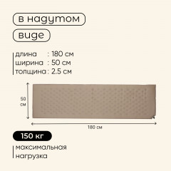 Матрас туристический самонадувной - Фото 2
