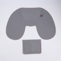 Подушка дорожная надувная для шеи с подголовником - Фото 3