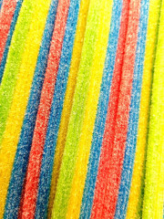 Мармелад жевательный «Sour Belts Rainbow. Разноцветные кислые ремешки» - Фото 2