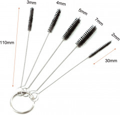 Набор щеток для чистки труднодоступных мест в автомобиле - Фото 5