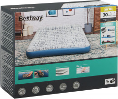 Кровать надувная со встроенным электронасосом «Queen» - Фото 8