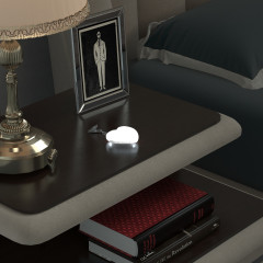 Брелок-подсветка для сумок в форме сердца - Фото 10