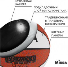 Мяч баскетбольный «Hardwood Classic» - Фото 2