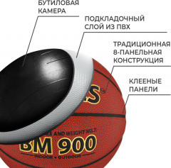 Мяч баскетбольный «BM900» - Фото 2