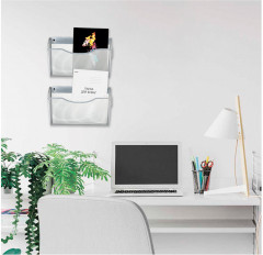 Набор лотков для бумаг настенных «Germanium» - Фото 6