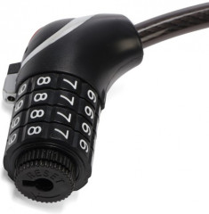 Замок навесной велосипедный кодовый - Фото 2