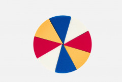 Набор спонжей для макияжа клиновидных «Wonder Wheel Foundation Sponge Circle» - Фото 1