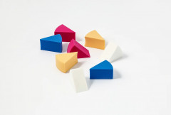 Набор спонжей для макияжа клиновидных «Wonder Wheel Foundation Sponge Circle» - Фото 4