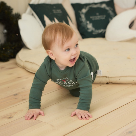 Комплект для новорожденных «Еловые веточки»