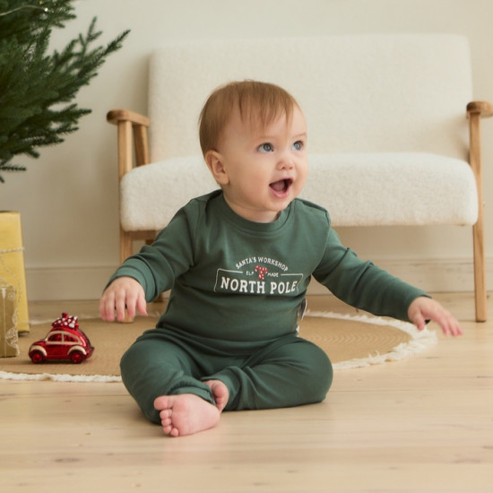 Комплект для новорожденных «Еловые веточки»